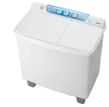 غسالة هيتاشى 10.5 كيلو حوضين ابيض (PS-1055JWH(ME