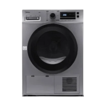 ميديا مجفف ملابس تعبئة أمامية, 8 كجم, تعمل بالتكثيف, ستيل - MDG80CS