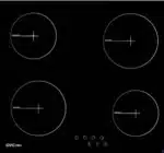 سطح سيراميك جي في سي برو 4 عيون 60*60 سم تركي موديل GVCVH-60